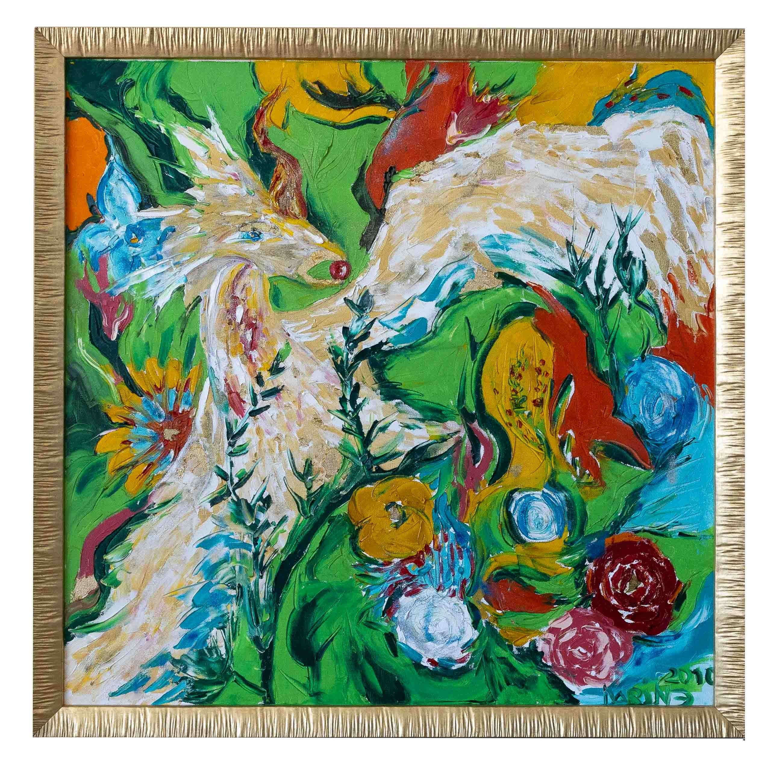 Dipinto - Simurg Fenice d'Oriente