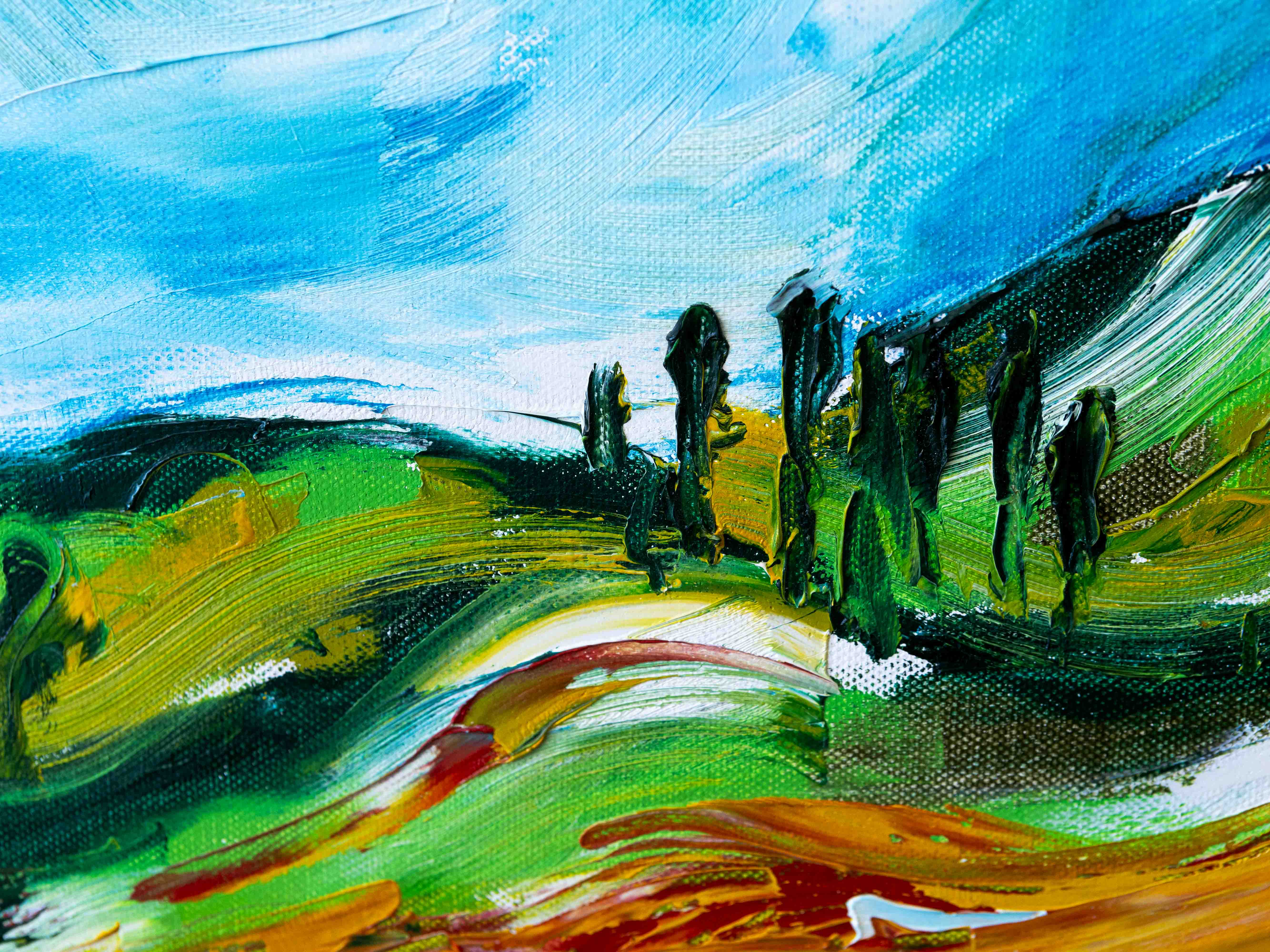 Dipinto - Paesaggio Umbro