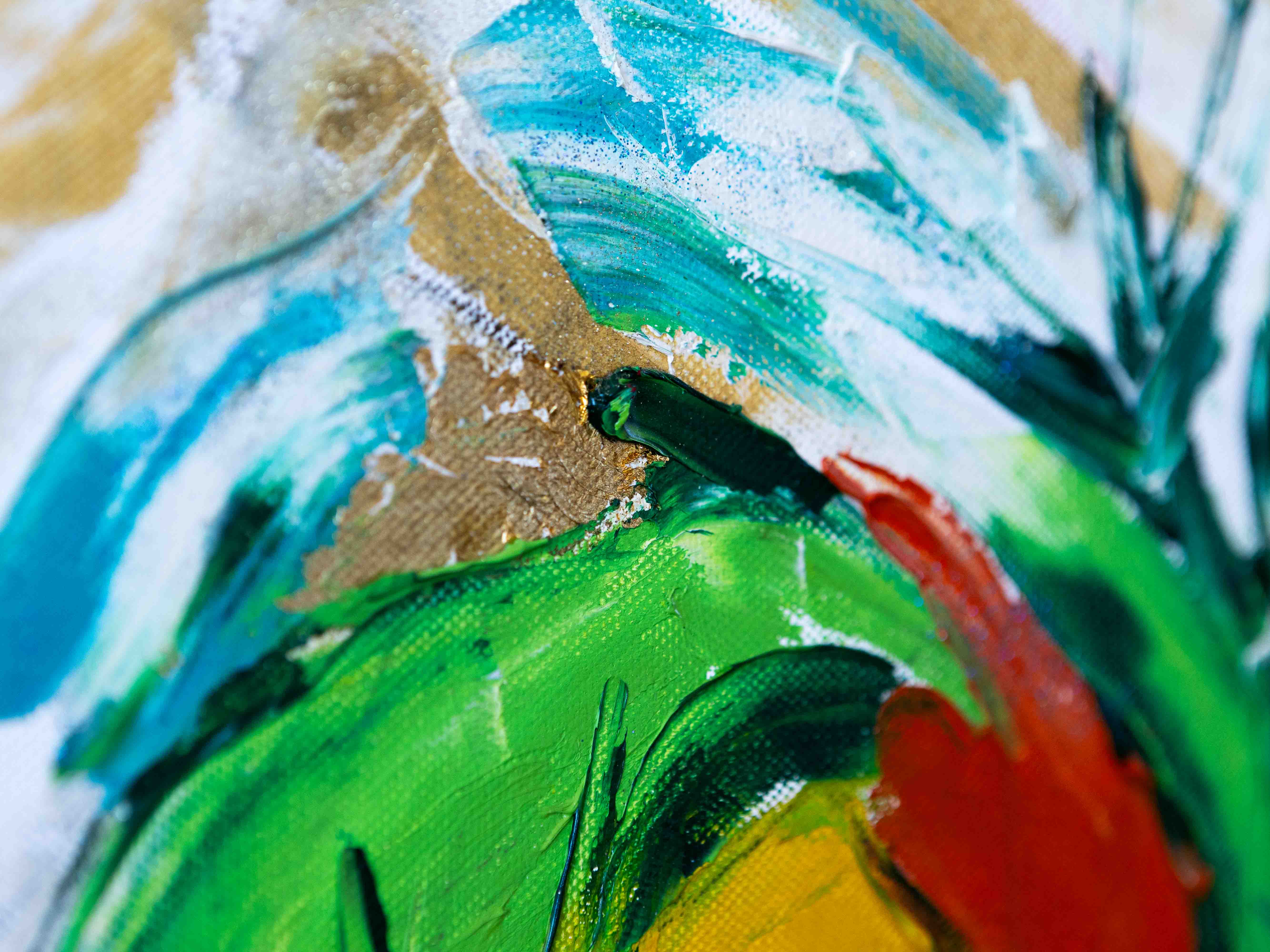 Dipinto - Simurg Fenice d'Oriente