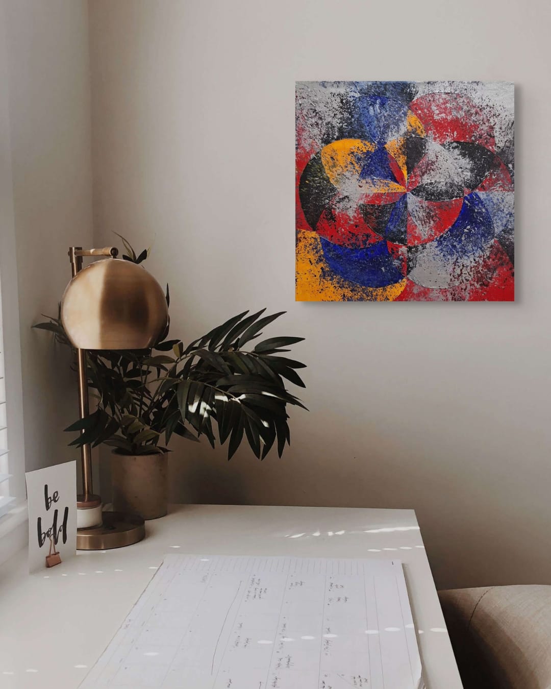 Dipinto - Circle Bloom